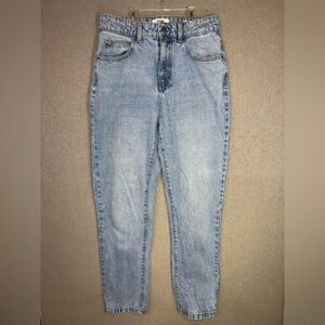 Cotton On size 6 mom jeans Light Blue denim High-Waisted Jeans